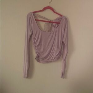 Lilac Long Sleeve Women's Blouse